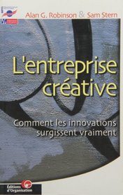 L'Entreprise crative : Comment les innovations surgissent vraiment