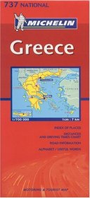 Michelin Greece (Michelin Maps)