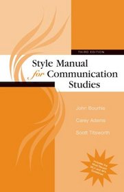 Style Manual for Communication Studies