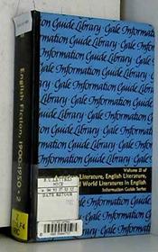English Fiction, 1900-1950: Individual Authors, Joyce to Woolf (Gale Information Guide Library)