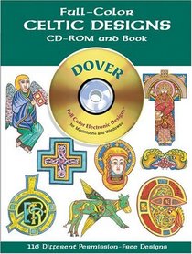 Full-Color Celtic Designs (with CD-ROM)