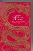 In Defence of Fantasy: Study of the Genre in English and American Literature Since 1945