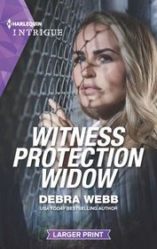 Witness Protection Widow (Winchester, Tennessee, Bk 5) (Harlequin Intrigue, No 1905) (Larger Print)