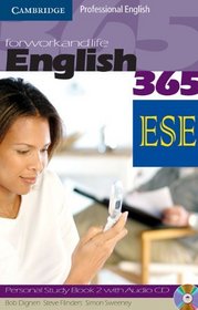 English365 Level 2 Personal Study Book with Audio CD (ESE edition, Malta) (Cambridge Professional English)