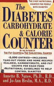 DIABETES CARBOHYDRATE AND CALORIE COUNTER : DIABETES CARBOHYDRATE AND CALORIE COUNTER