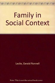 The Family In Social Context