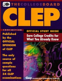 Clep Official Study Guide: 1999 (Serial)