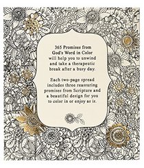 365 Promises From God's Word In Color: Scripture and Coloring Pages