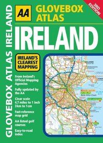 AA Glovebox Atlas Ireland (Aa Atlases and Maps)