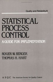 Statistical Process Control (Quality and Reliability Series, Vol 8)