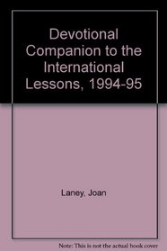 Devotional Companion to the International Lessons, 1994-95