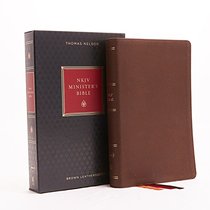 NKJV, Minister's Bible, Leathersoft, Brown, Comfort Print