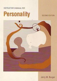 Personality: Instructior's Manual