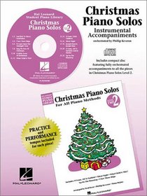 Hal Leonard Christmas Piano Solos Level 2 - Instrumental Accompaniments