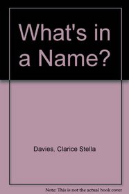 What's in a Name