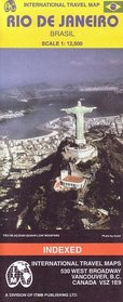 Rio de Janeiro Map by ITMB (Travel Reference Map)