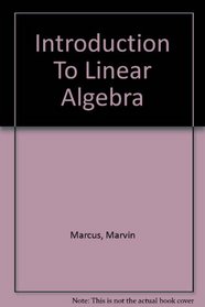 Introduction to Linear Algebra