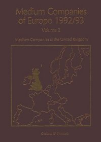 Medium Companies of Europe  1992 Vol. 2 : Continental European Economic Community