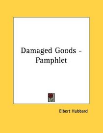 Damaged Goods - Pamphlet