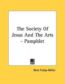 The Society Of Jesus And The Arts - Pamphlet