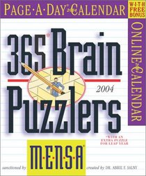 Mensa 365 Brain Puzzlers Page-A-Day Calendar 2004 (Page-A-Day(r) Calendars)