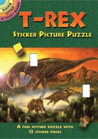 T-Rex Sticker Picture Puzzle (Dover Little Activity Books)