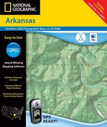 National Geographic Arkansas: Seamless Usgs Topographic Maps