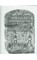 Five Yrs Exploration At Thebes (Kegan Paul Library of Ancient Egypt)