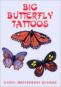 Big Butterfly Tattoos (Temporary Tattoos)