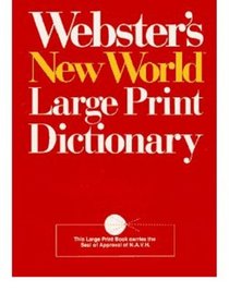 Webster's New World Large Print Dictionary