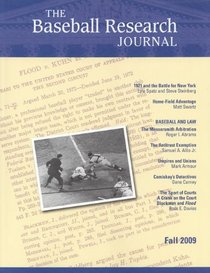 The Baseball Research Journal (BRJ), Volume 38 #2 (no 2)