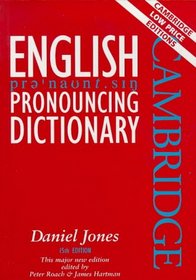 English Pronouncing Dictionary (Cambridge low price editions)