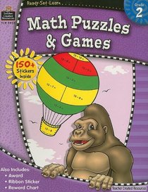 Ready-Set-Learn: Math Puzzles and Games Grd 2 (Ready Set Learn)