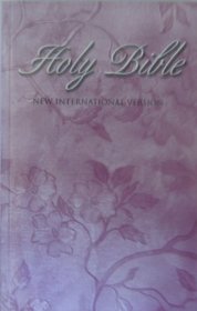 NIV Paperback Bible - Floral Cover