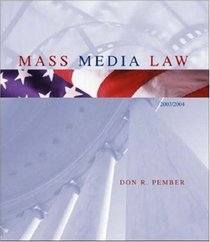 Mass Media Law, 2003 Edition, with Free Student CD-ROM