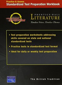Standardized Test Preparation Workbook. The British Tradition. Practice and Assess.