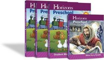 Horizons Preschool for Three's (3) Curriculum Set AOP (Alpha Omega), PRESCHOOL, PRE K KINDERGARTEN HOMESCHOOLING CURRICULUM SET