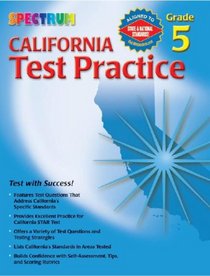Spectrum State Specific: California Test Practice, Grade 5