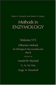 Diffraction Methods for Biological Macromolecules, Part B : Volume 115: Diffraction Methods for Biological Macromolecules (Methods in Enzymology)