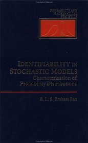 Identifiability In Stochastic Models (Probability and Mathematical Statistics)