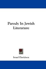 Parody In Jewish Literature