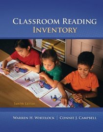 Classroom Reading Inventory