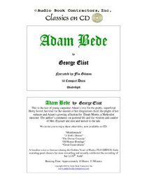 Adam Bede (Classic Books on CD Collection) [UNABRIDGED]