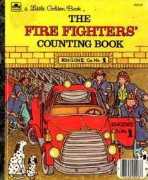 The Fire Fighters' Counting Book (Little Golden Book)