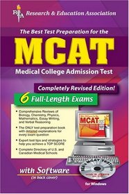 MCAT: The Best Test Preparation for the Medical College Admission Test (Book  CD-ROM)
