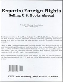 Exports/Foreign Rights, Selling U.S. Books Abroad