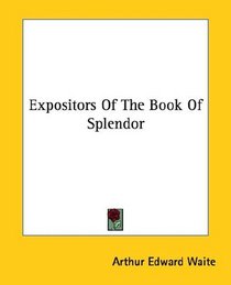 Expositors Of The Book Of Splendor