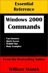 Essential Windows 2000 Commands Reference