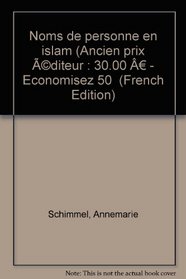 Noms de personne en islam (Ancien prix éditeur : 30.00  - Economisez 50 %)