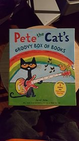 Pete the Cat's groovy box of books